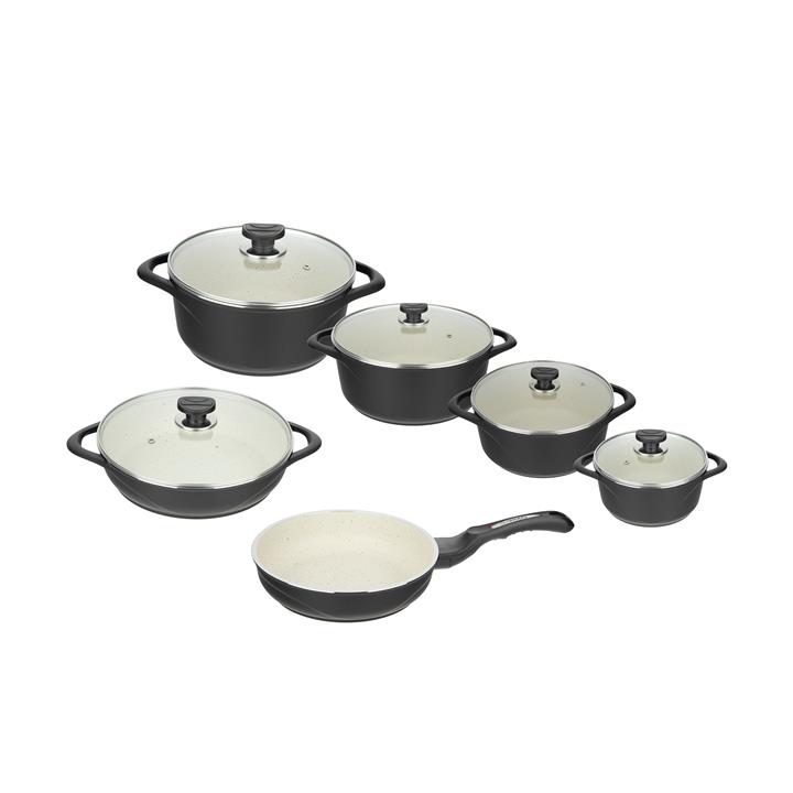 سرویس پخت و پز 11 پارچه عروس مدل ویکتوریا کد 24 Aroos Victoria 24 Cookware Set of 11